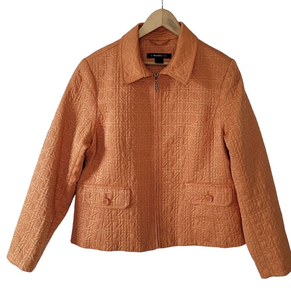 Weather Tamer Rust Colored Jacket-Sz XL